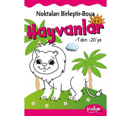 Noktaları Birleştir-Boya Hayvanlar-1’den 20’ye