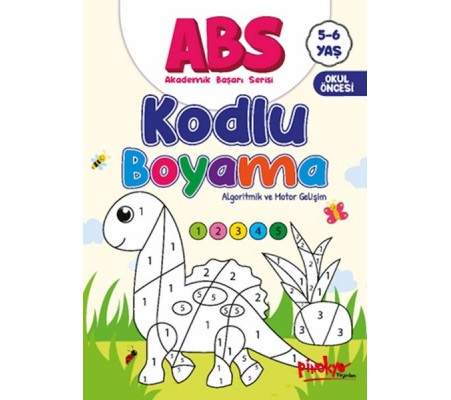 ABS 5-6  Yaş Kodlu Boyama