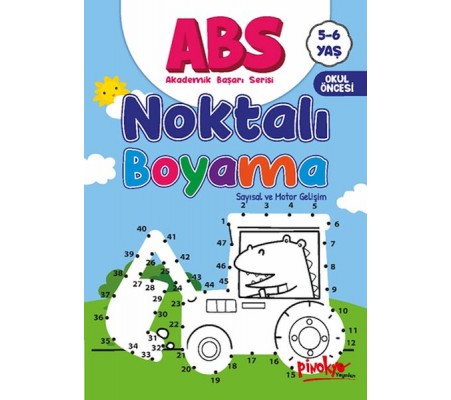 ABS 5-6 Yaş Noktalı Boyama