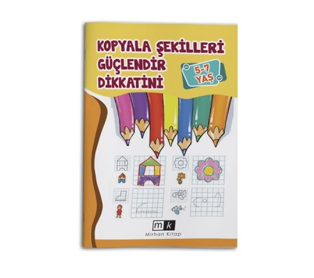 Kopyala Şekilleri Güçlendir Dikkatini 5-7 Yaş