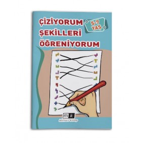 Çiziyorum Şekilleri Öğreniyorum 5-7 Yaş Çiziyorum Şekilleri Öğreniyorum 5-7 Yaş