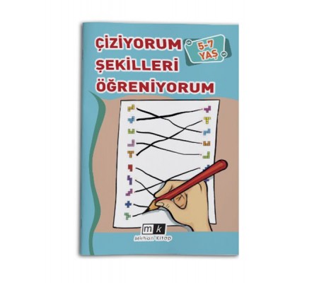 Çiziyorum Şekilleri Öğreniyorum 5-7 Yaş