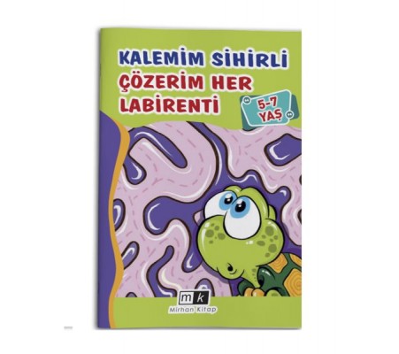 Kalemim Sihirli Çözerim Her Labirenti 5-7 Yaş