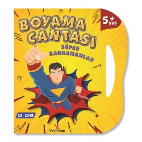 Boyama Çantası Süper Kahramanlar
