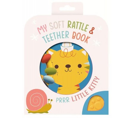 My Soft Rattle and Teether: Purr! Cat