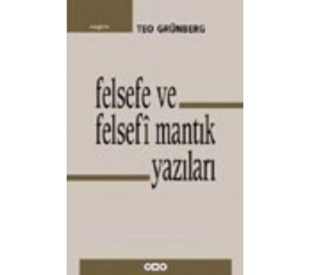 Felsefe ve Felsefi Mantık Yazıları