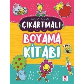 Çıkartmalı Boyama Kitabı (Sticker Hediyeli) Çıkartmalı Boyama Kitabı (Sticker Hediyeli)