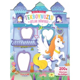 Çıkartma Sahneleri - Tekboynuzlu Atlar Dünyası Çıkartma Sahneleri - Tekboynuzlu Atlar Dünyası