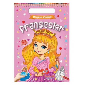 Boyama Çantam - Prensesler Boyama Çantam - Prensesler