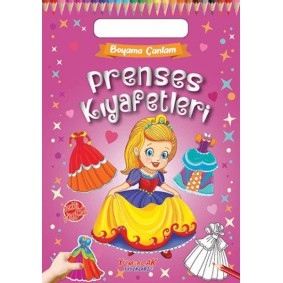 Boyama Çantam - Prenses Kıyafetleri Boyama Çantam - Prenses Kıyafetleri