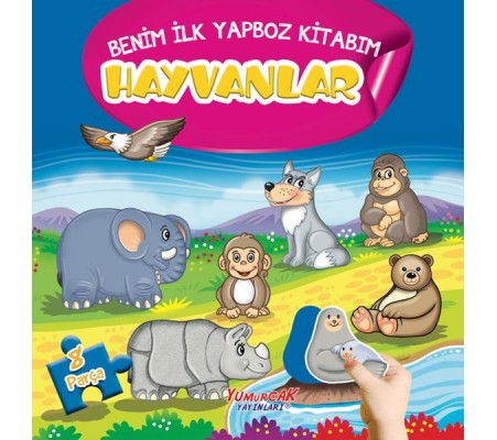 Hayvanlar - Benim İlk Yapboz Kitabım