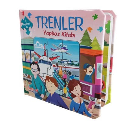 Trenler - Yapboz Kitabı Trenler - Yapboz Kitabı