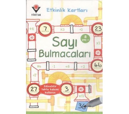 Etkinlik Kartları Sayı Bulmacaları