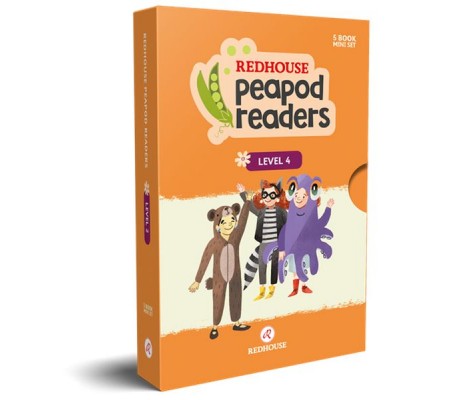 Peapod Readers İngilizce Hikâye Seti 5 Kitap - Level 4