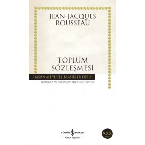 Toplum Sözleşmesi - Hasan Ali Yücel Klasikleri Toplum Sözleşmesi - Hasan Ali Yücel Klasikleri