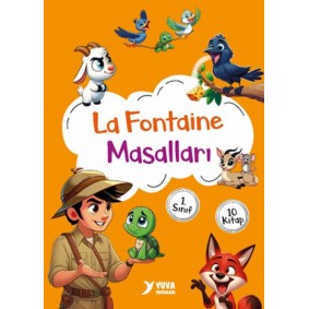 La Fontaine Masalları 1. Sınıf 10 Kitap La Fontaine Masalları 1. Sınıf 10 Kitap