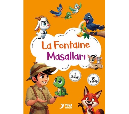 La Fontaine Masalları 1. Sınıf 10 Kitap