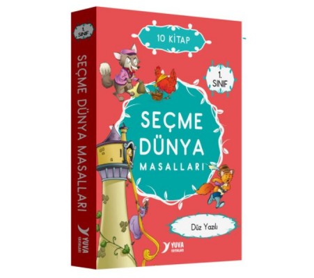 1. Sınıf Seçme Dünya Masalları - 10 Kitap