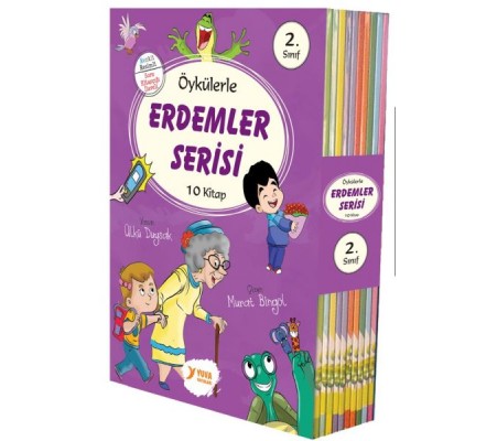 Öykülerle Erdemler Serisi 2. Sınıf 10 Kitap