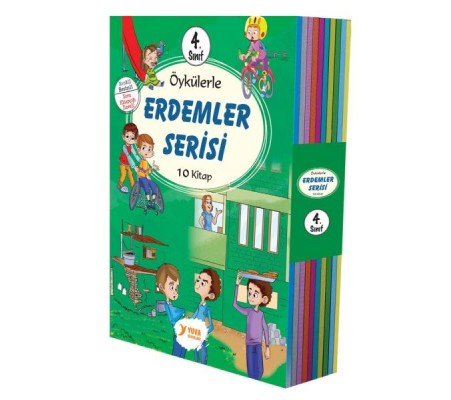 Öykülerle Erdemler Serisi 4.Sınıflar 10 Kitap