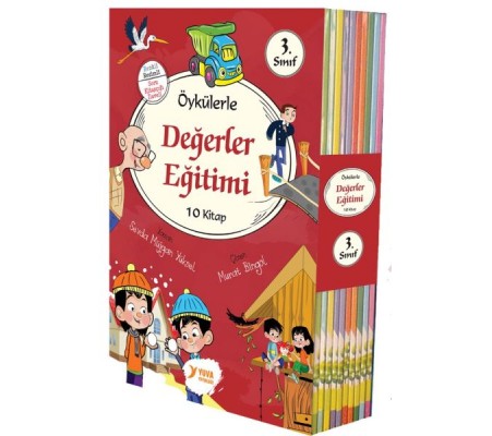 Öykülerle Değerler Eğitimi 3. Sınıflar İçin 10 Kitap Set