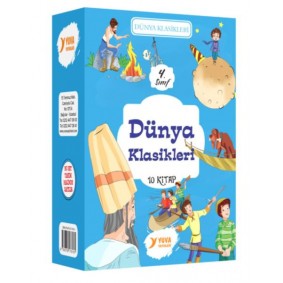 4. Sınıf Dünya Klasikleri Serisi (10 Kitaplık Set) 4. Sınıf Dünya Klasikleri Serisi (10 Kitaplık Set)