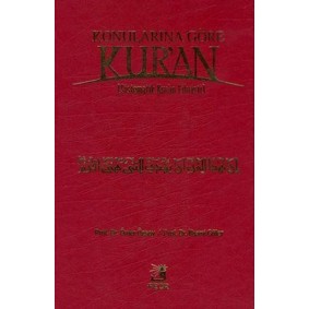 Konularına Göre Kur'an (Sistematik Kur'an Fihristi) Büyük Boy