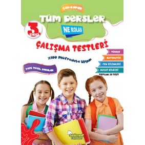 3. Sınıf Tüm Dersler Çek-Kopar Ne Kolay Çalışma Testleri 3. Sınıf Tüm Dersler Çek-Kopar Ne Kolay Çalışma Testleri