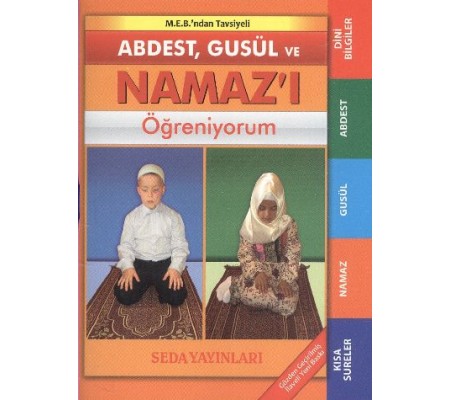 Abdest Gusül ve Namazı Öğreniyorum Cep Boy