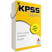 Delta Kültür KPSS Coğrafya Strateji Kartları