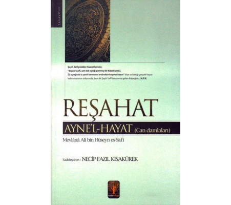 Reşahat Ayne’l-Hayat