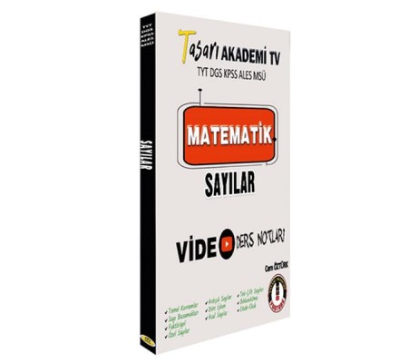 Tasarı DGS-ALES TYT Matematik Sayılar Video Ders Notları